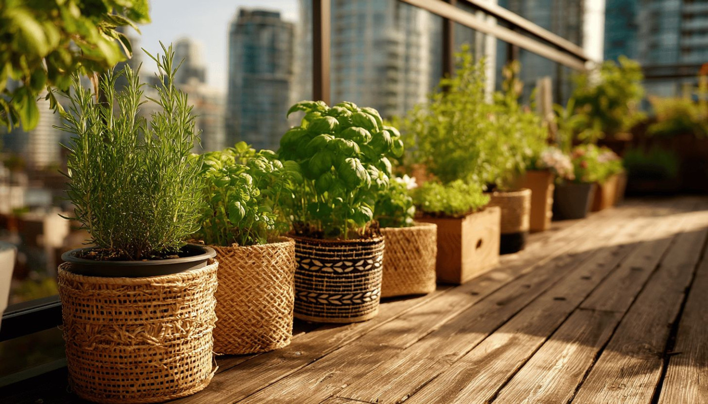 La permaculture en pots pour les petits espaces extérieurs