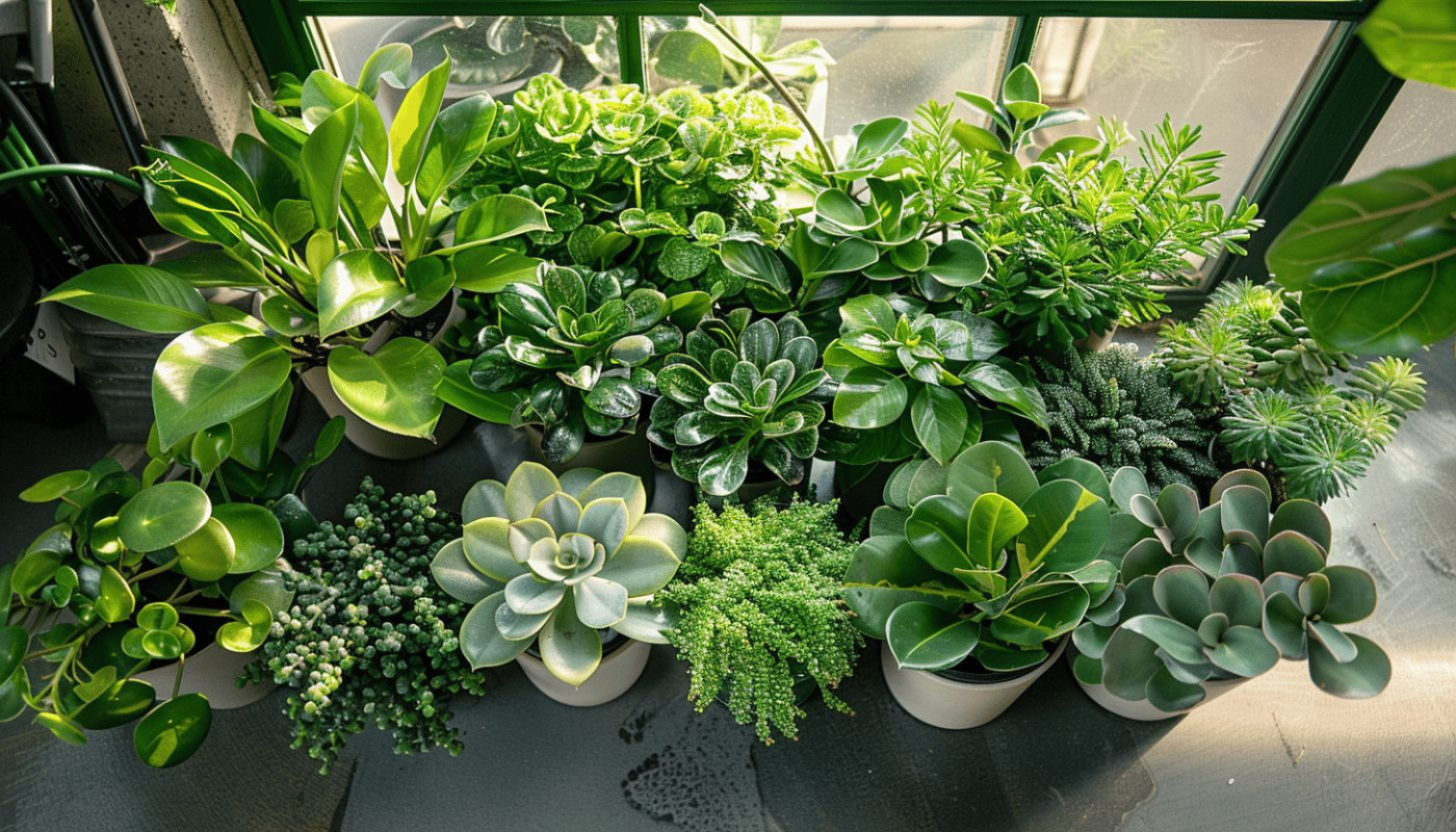 Plantes d'intérieur peu exigeantes pour bureaux et espaces de travail